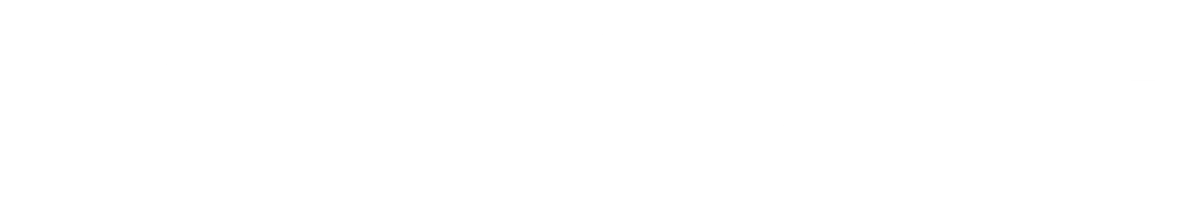 DOT & TYPE logo in white