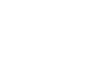 White dot and type logo on a transparent background